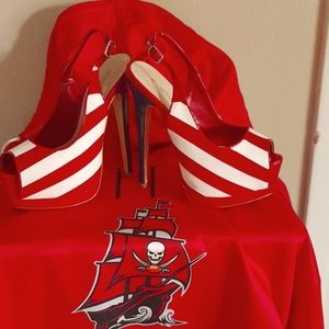 Red, White & Blue Heels